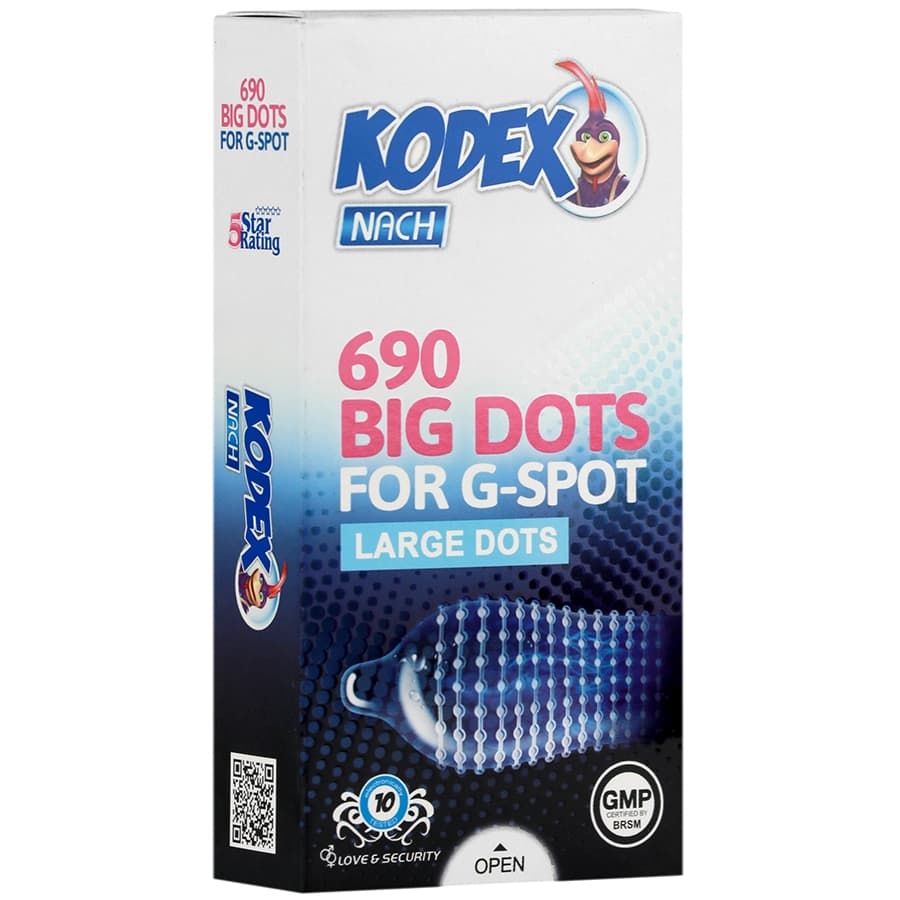 کاندوم BIG DOTS ناچ کدکس | کاندوم برجسته تحریک‌کننده