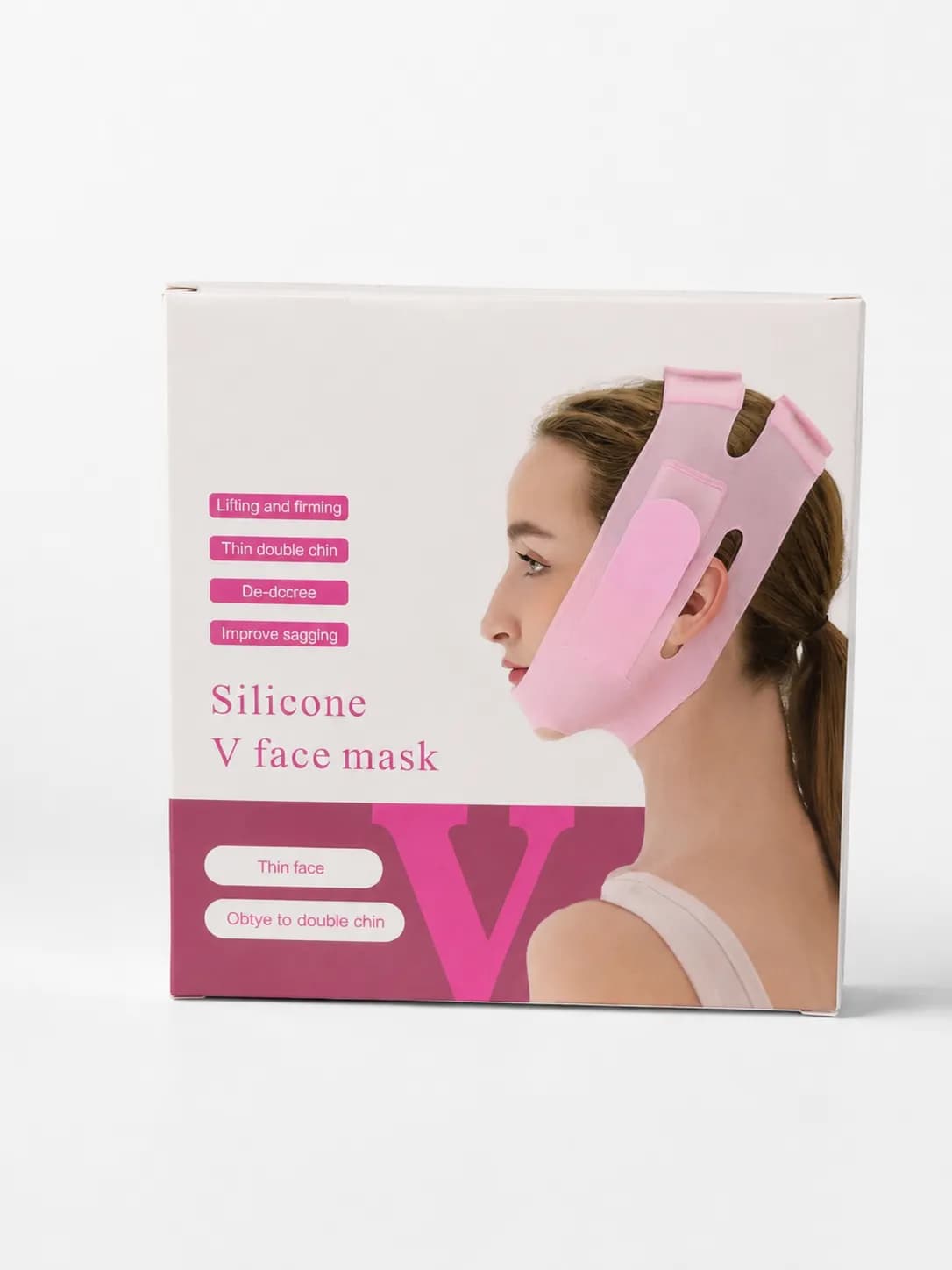 گن غبغب اورجینال V Shape | بند لیفت فک و صورت | زاویه‌ساز فک و کاهش غبغب — تصویر ۲
