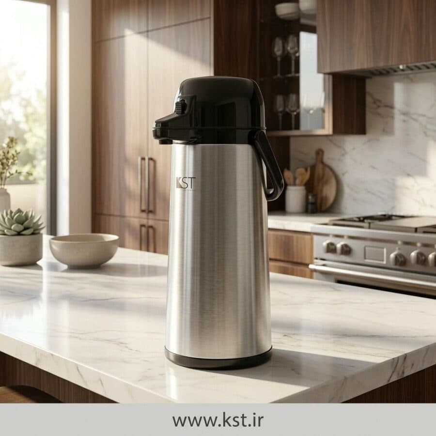 فلاسک کی اس تی مدل KST-5425 ظرفیت ۲.۵ لیتر داخل استیل — تصویر ۳