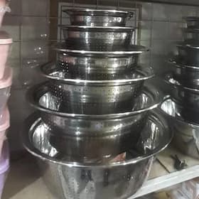 سرویس آبکش ۶ پارچه یونیک ضد زنگ و آهنربا نگیر — تصویر ۳