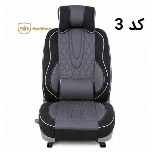 روکش صندلی پارچه ای پراید 131 و 132 مدل طبی — تصویر ۴
