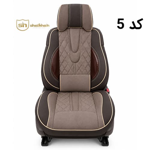 روکش صندلی پارچه ای سمند مدل طبی — تصویر ۶