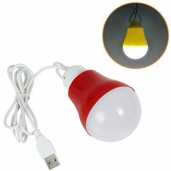لامپ مینی 2 کاره تایپ سی و USB با قابلیت اتصال به گوشی و پاوربانک — تصویر ۲