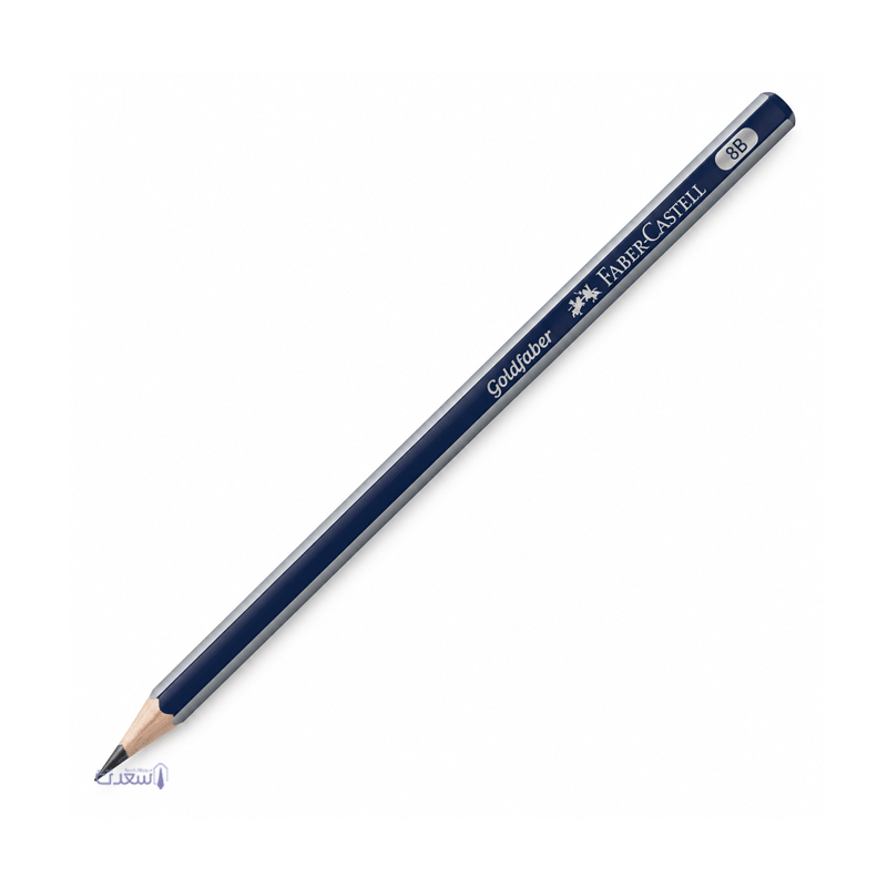 مداد مشکی طراحی 8B فابرکاستل FABER-CASTELL کد ۱۱۹۰۰۸ — تصویر ۲