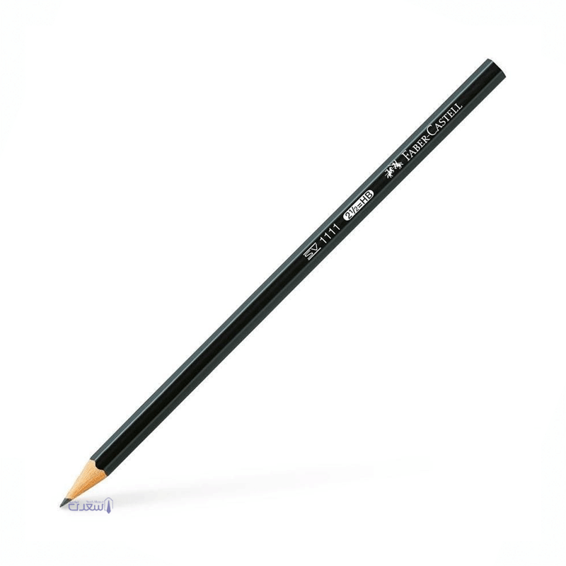 مداد مشکی ششگوش فابرکاستل FABER-CASTELL کد ۱۱۱۱ SV اصلی