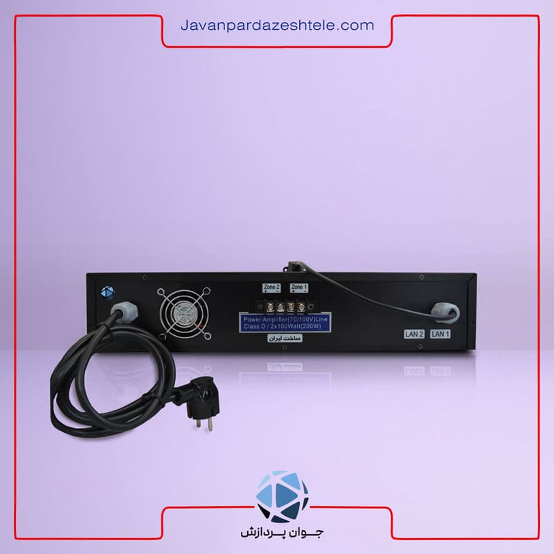 آمپلی فایر تحت شبکه 600 وات مدل JP-EA600 — تصویر ۵
