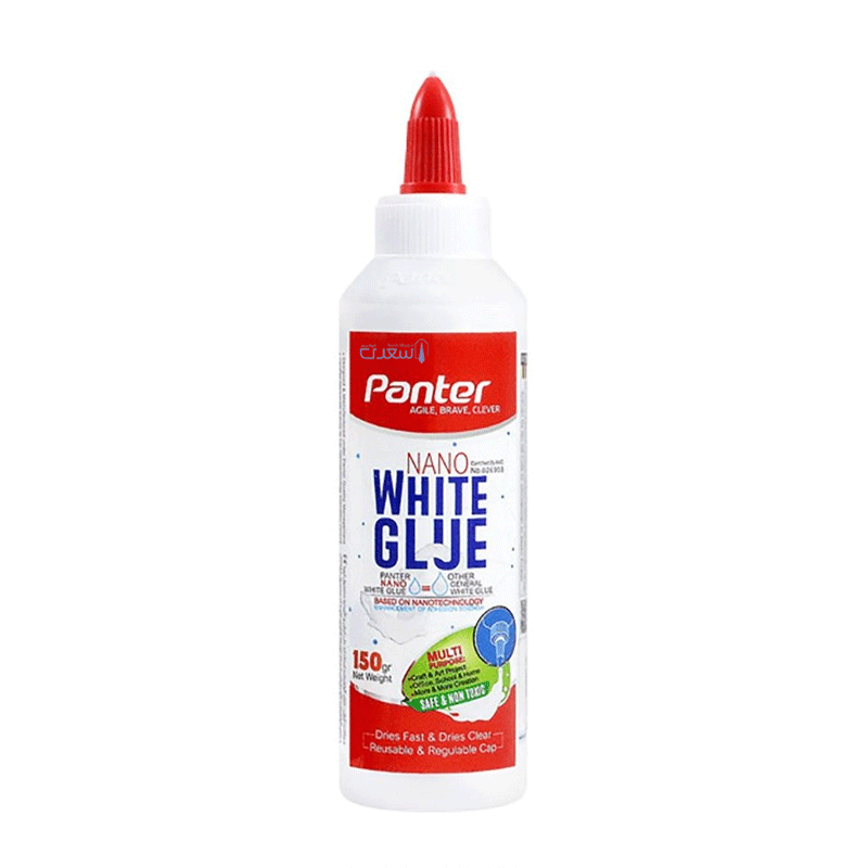نانو چسب سفید پنتر Panter کد WG-435 حجم ۱۵۰ گرم