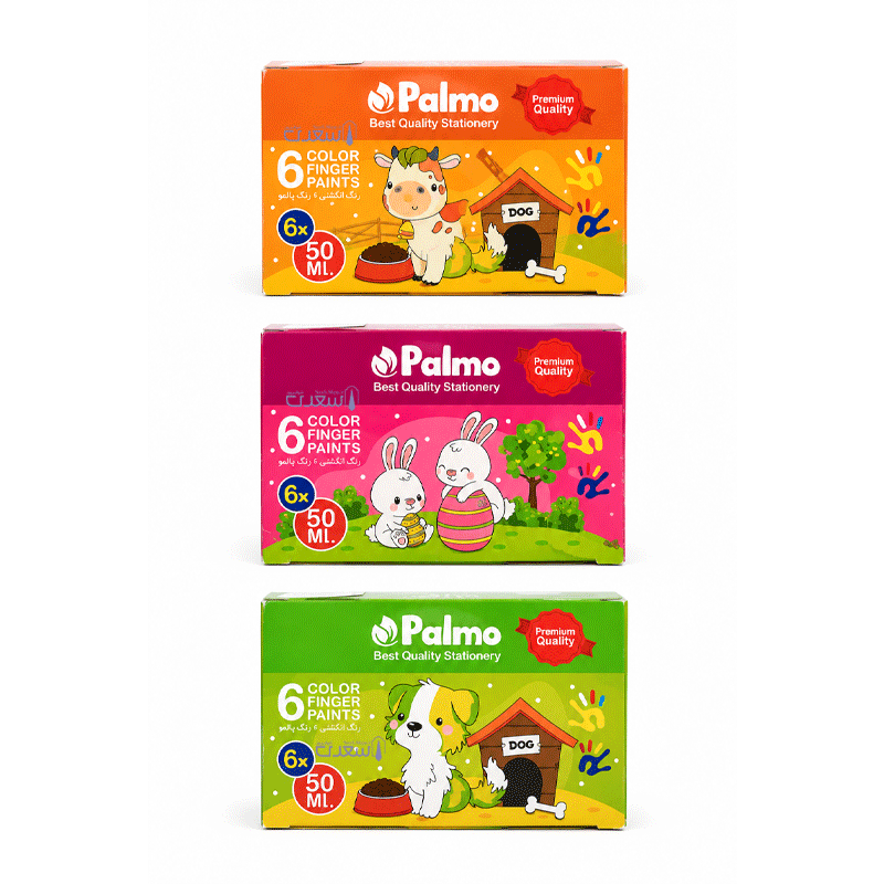 رنگ انگشتی 6 رنگ پالمو (Palmo)
