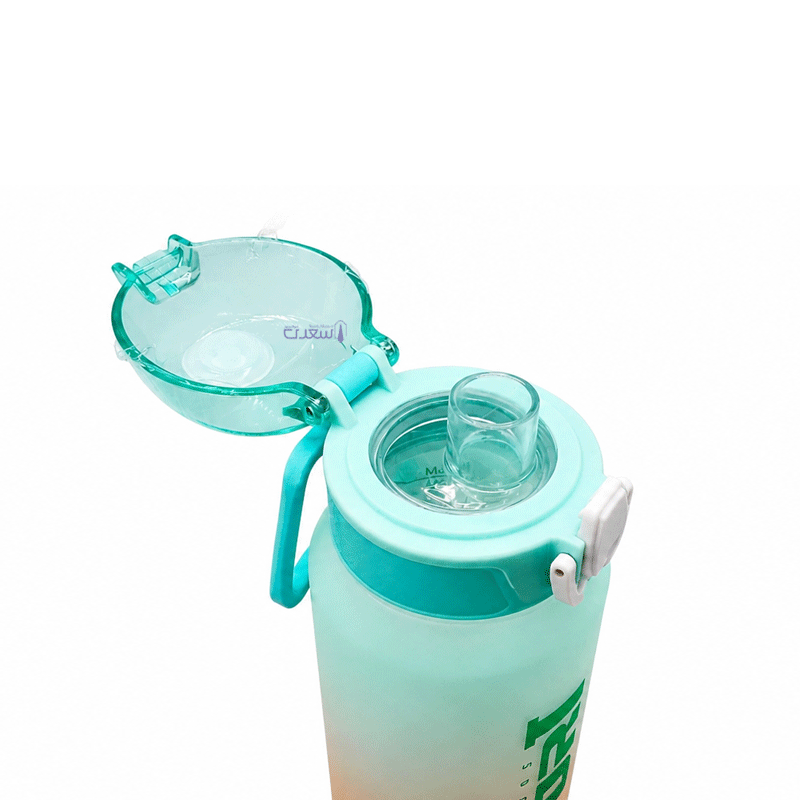 قمقمه نشکن رنگی مات SPORT EYUN حجم 1000ml کد yy470 — تصویر ۳