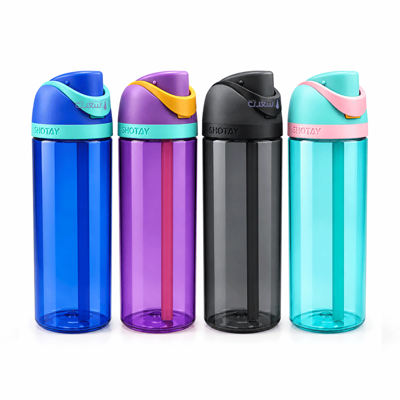 قمقمه آب شفاف شوتای (SHOTAY) حجم 750ml کد 6955
