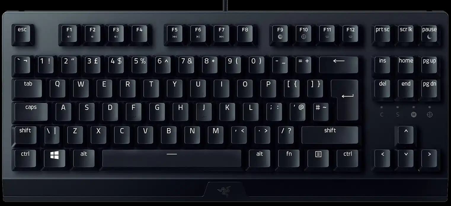 کیبورد گیمینگ ریزر مدل BlackWidow V3 TKL — تصویر ۶