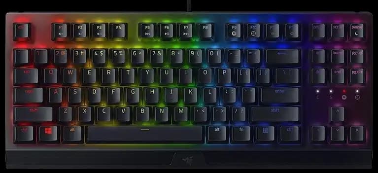 کیبورد گیمینگ ریزر مدل BlackWidow V3 TKL