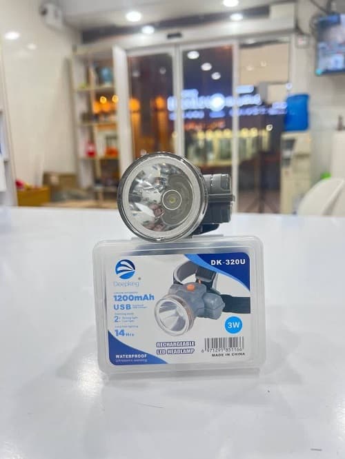 چراغ پیشانی دیپ کینگ مدل DK-320U LED ۳۰۰ لومن — تصویر ۳