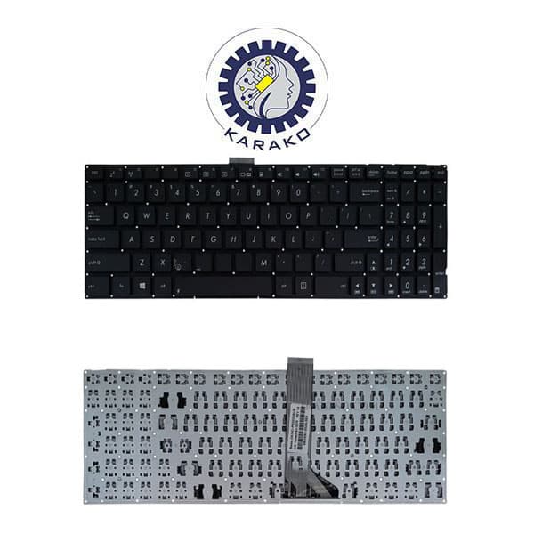 کیبرد لپ تاپ ASUS X555 اینتر کوچک بدون فریم