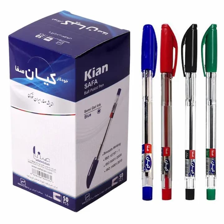 خودکار کیان Kian 1mm قرمز رنگ