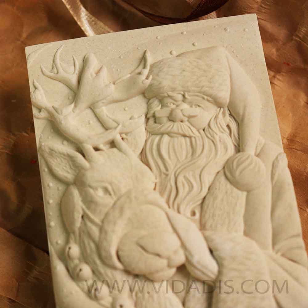 قالب سیلیکونی بابانوئل و گوزن کریسمسی — تصویر ۴