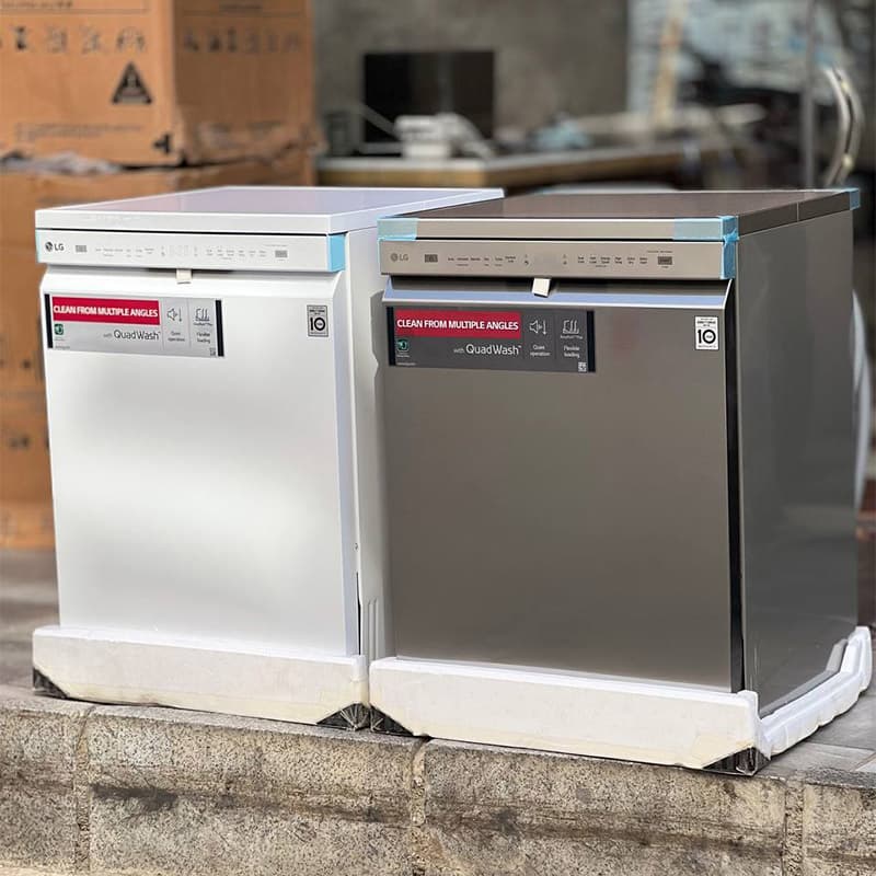 ماشین ظرفشویی ال جی 512 مدل DFB512FW – سفید