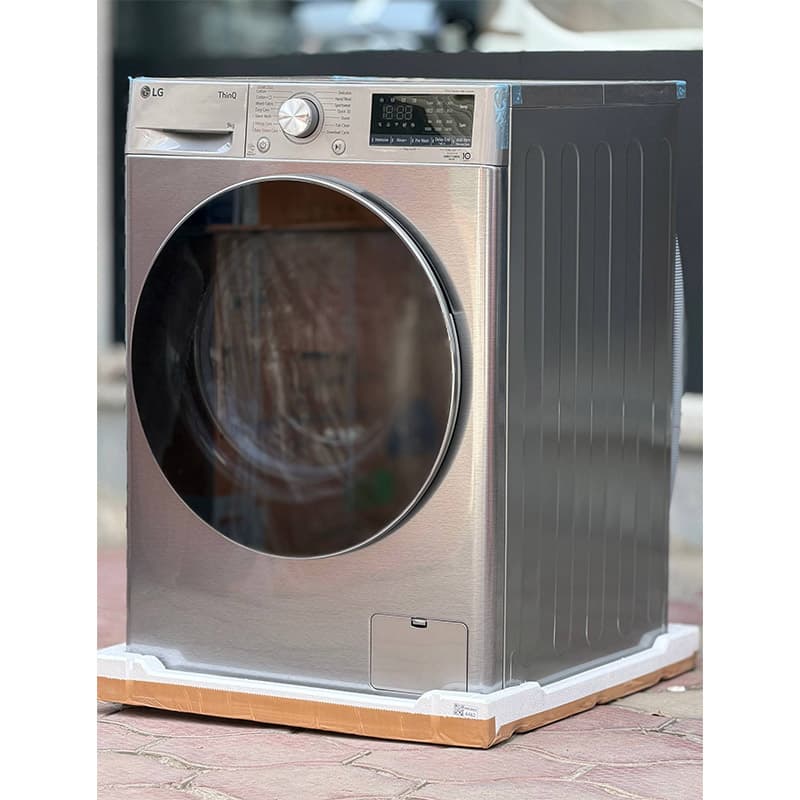 ماشین لباسشویی 9 کیلویی V5 ال جی F4R5VYL2P — تصویر ۳