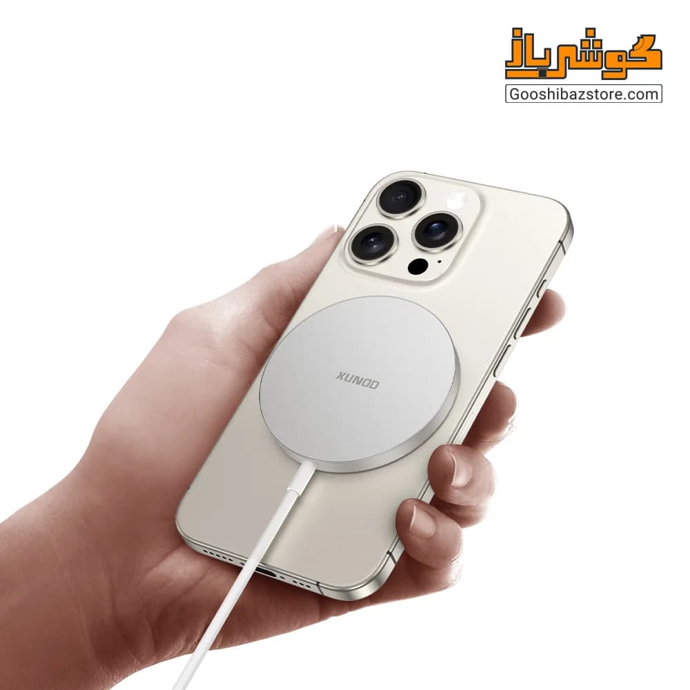 شارژر وایرلس مگنتی ۳ در ۱ ژاند مدل XDCH-096