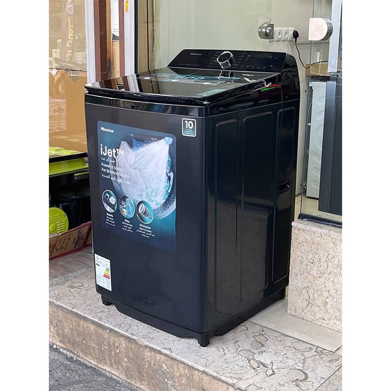 ماشین لباسشویی 21 کیلو درب از بالا هایسنس مدل WT5I2123DB — تصویر ۳