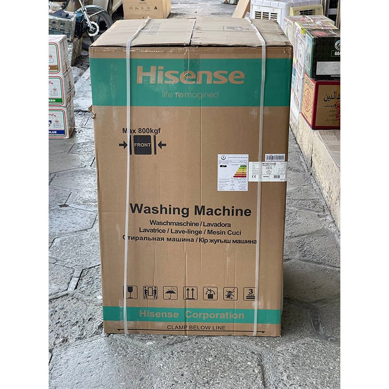 ماشین لباسشویی 21 کیلو درب از بالا هایسنس مدل WT5I2123DB — تصویر ۹