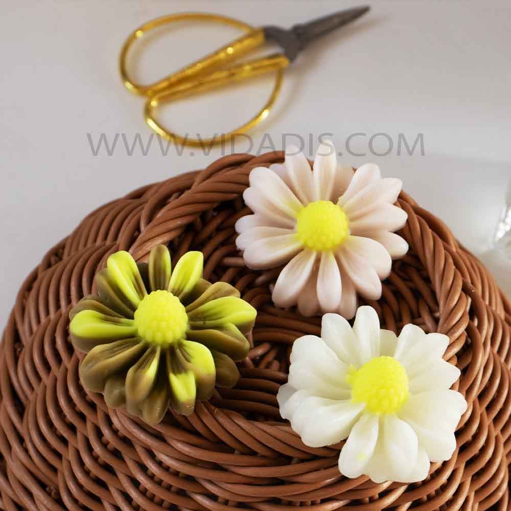 قالب سیلیکونی گل بابونه ژورنالی — تصویر ۴