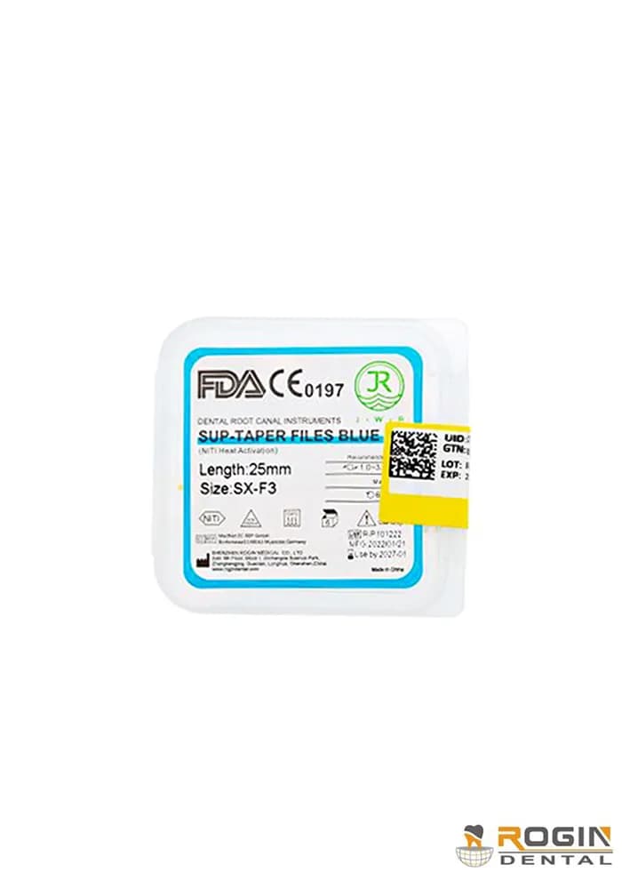 فایل روتاری بلو ( کوتاه) SUP TAPER FILES BLUE-JWR