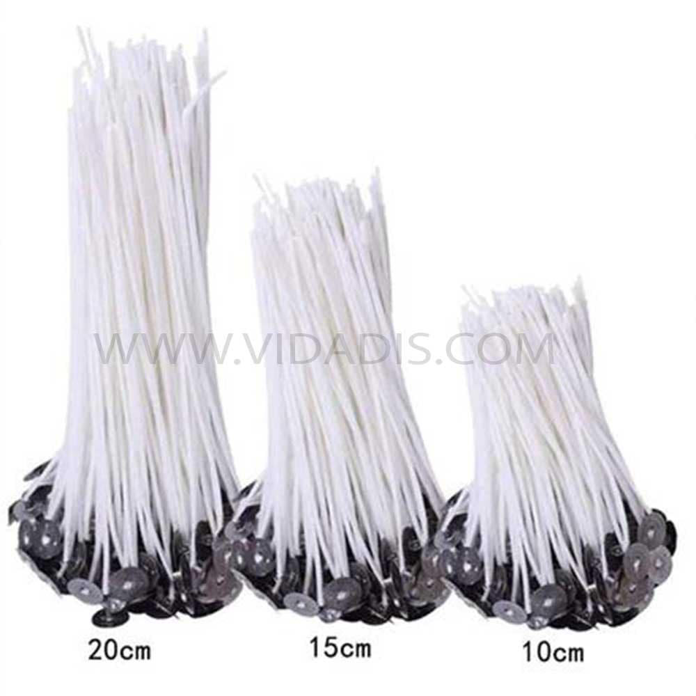 پایه نگهدارنده فیتیله همراه با فیتیله وارداتی 10 عددی