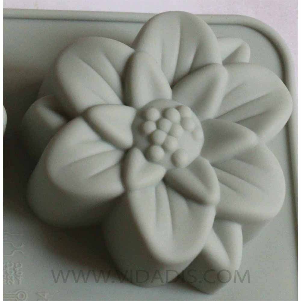 قالب سیلیکونی ورقه ای گل طرح 2