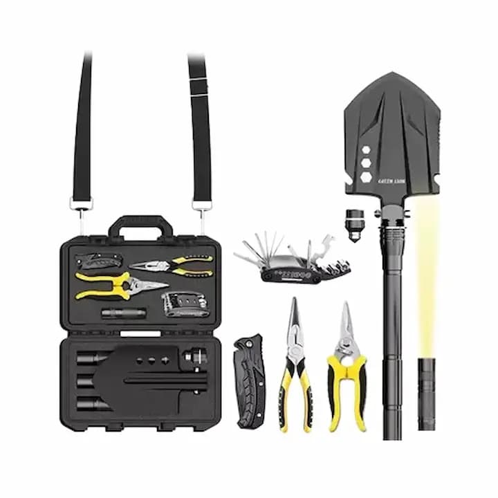 کیت ابزار چند کاره کمپینگ و بقا گرین لاین مدل Survival X9