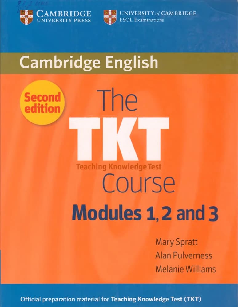 کتاب TKT: Modules 1, 2 and 3 (TKT: ماژول‌های ۱، ۲ و ۳) نسخه انگلیسی PDF | مری اسپرات