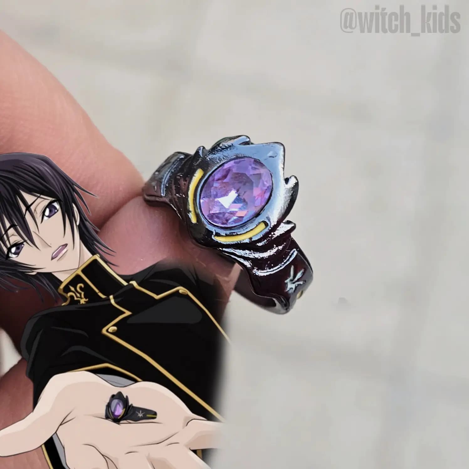 انگشتر لولوش از انیمه کد گیاس | Code Geass – Lelouch — تصویر ۳