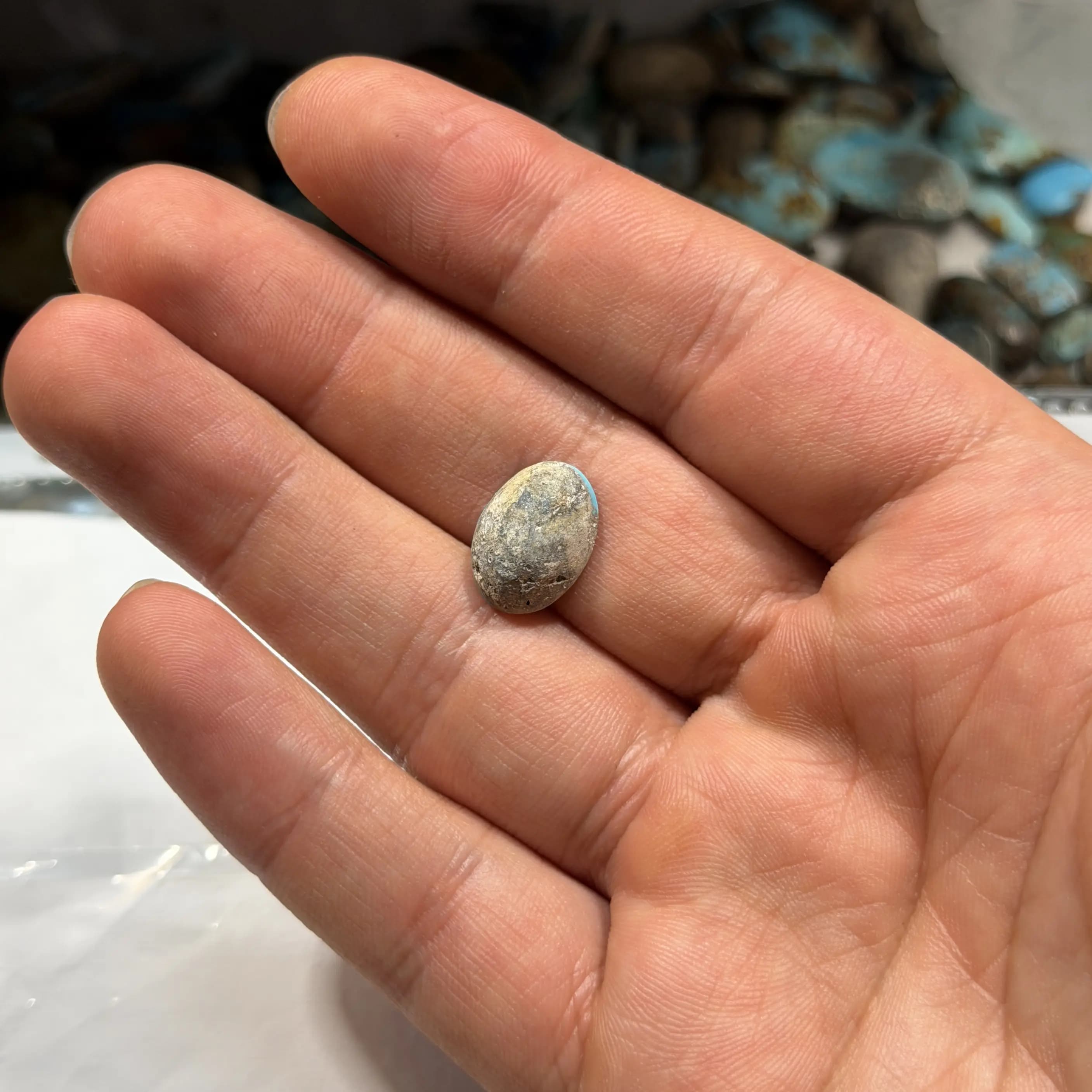 سنگ فیروزه اصل نیشابوری کد2681 — تصویر ۲