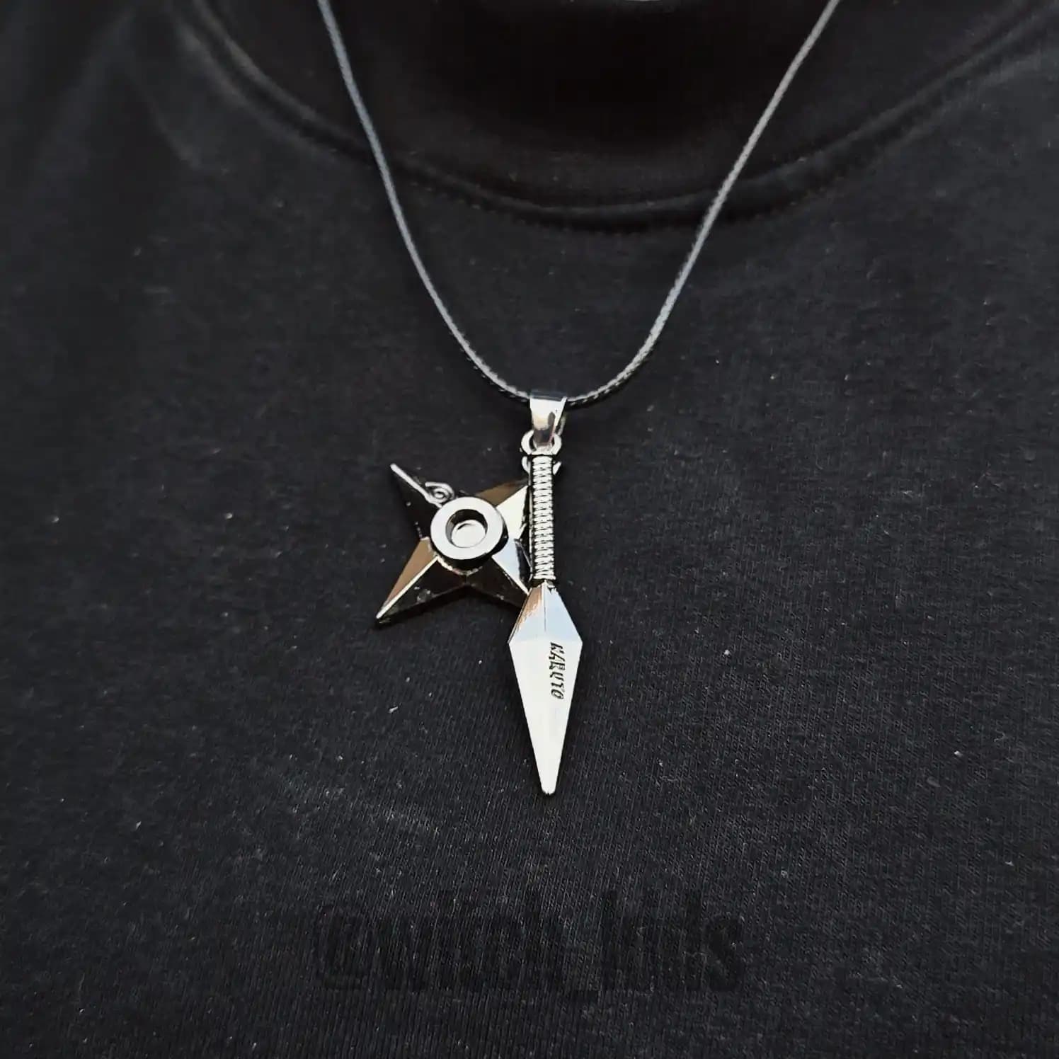 گردنبند کونای و شارینگن انیمه ناروتو | Naruto – Kunai & Sharingan — تصویر ۲