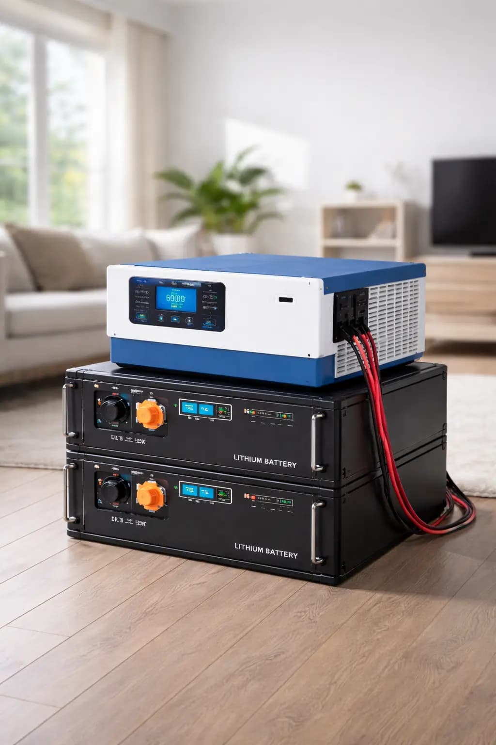 پک برق اضطراری 10 کیلووات ساعت آلفا پاور | اینورتر 6KW + باتری 10kWh | قابل ارتقا با پنل خورشیدی نصب رایگان