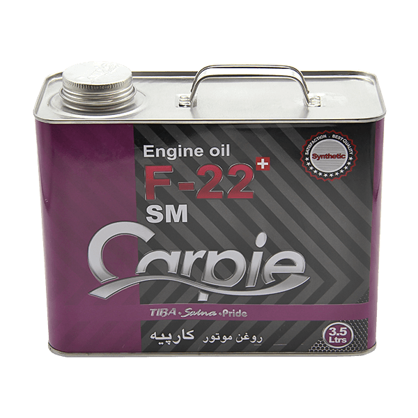 روغن موتور کارپیه سینتتیک | 3.5لیتری | F22+ | SM 10W-40 — تصویر ۲