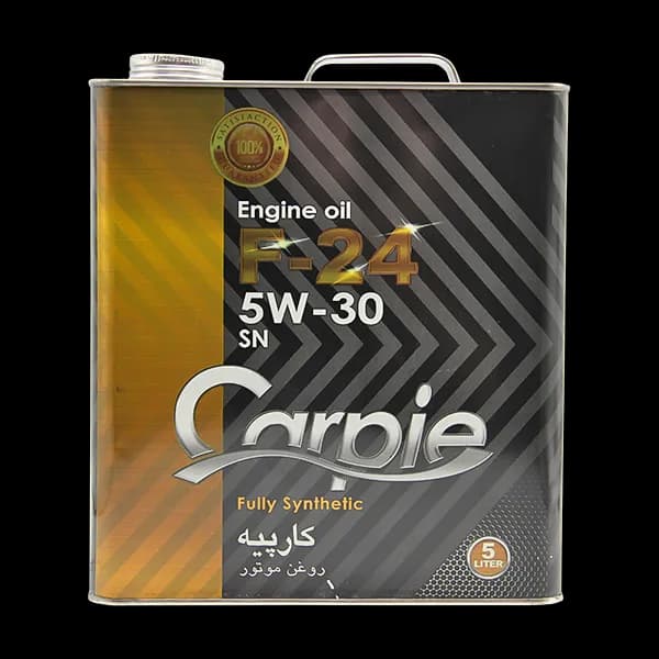 روغن موتور کارپیه سینتتیک | 5لیتری | F24 | SN 5W-30