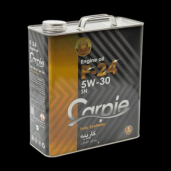 روغن موتور کارپیه سینتتیک | 5لیتری | F24 | SN 5W-30 — تصویر ۴