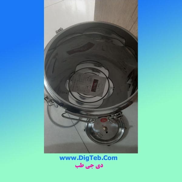سماور برقی استیل اتومات 20لیتری 2جداره — تصویر ۲