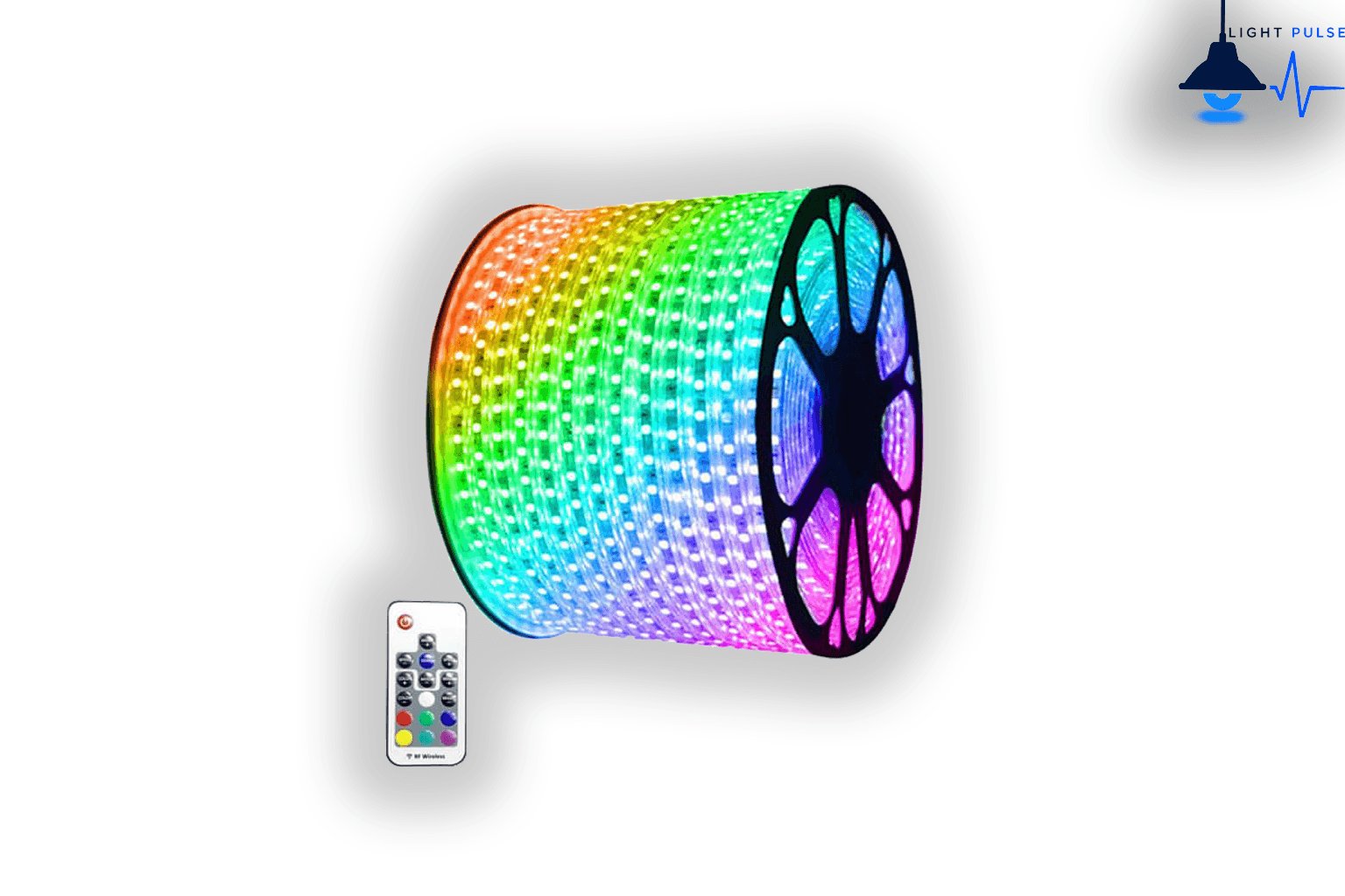 ریسه 20 سانت مدل Wireles هفت رنگ RGB