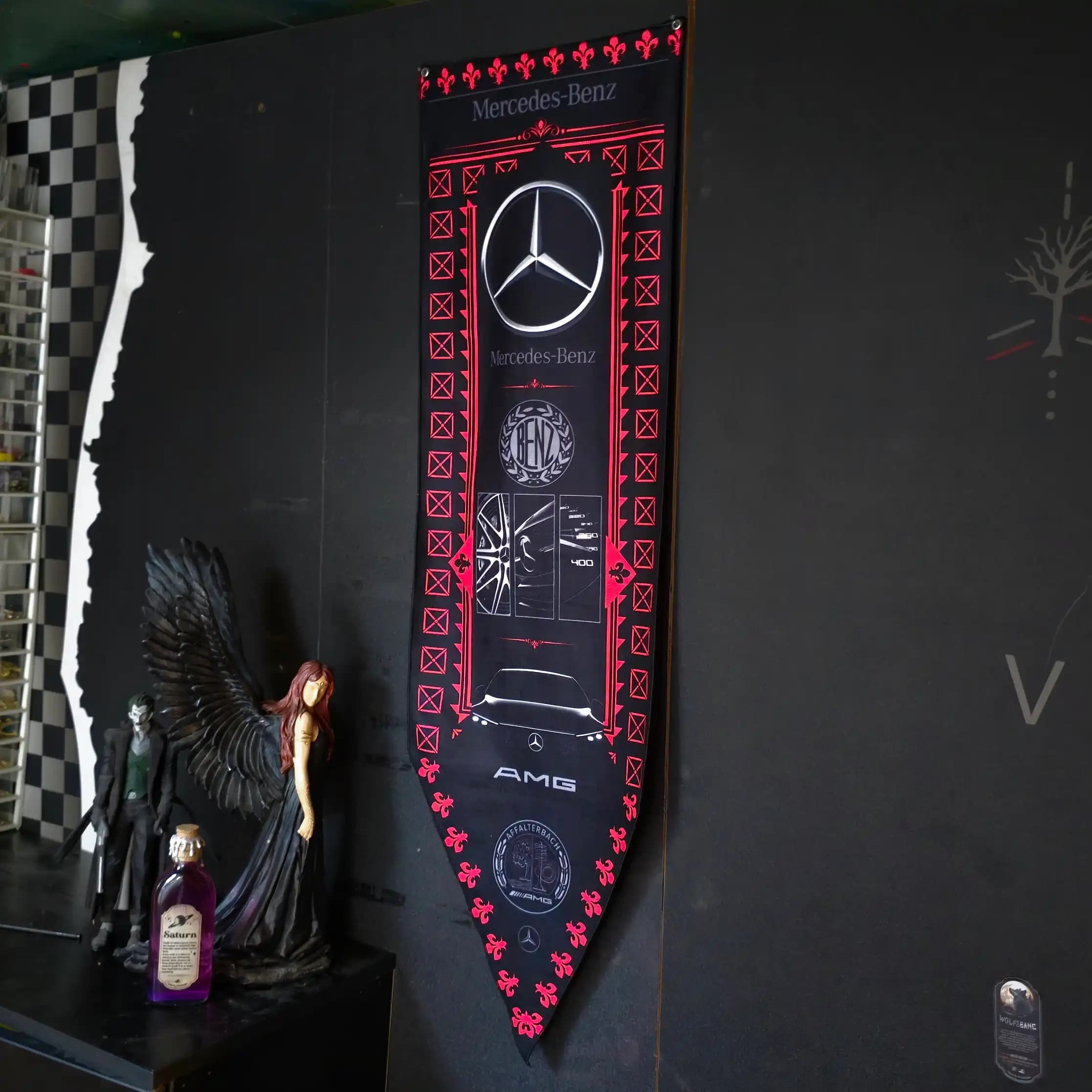پرچم آویز دکوراتیو مرسدس بنز | Mercedes-Benz