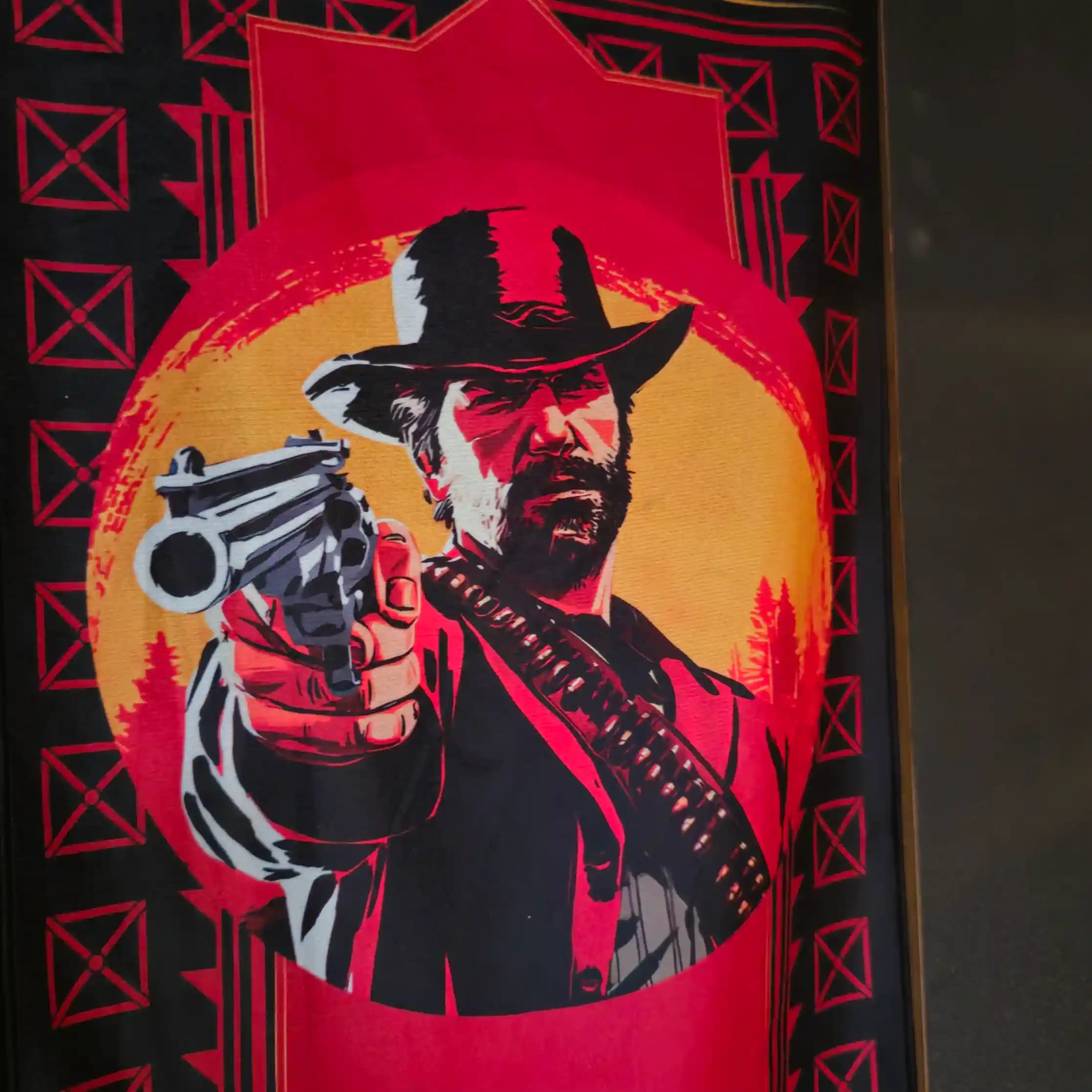 پرچم آویز دکوراتیو بازی رد دد | Red Dead — تصویر ۲