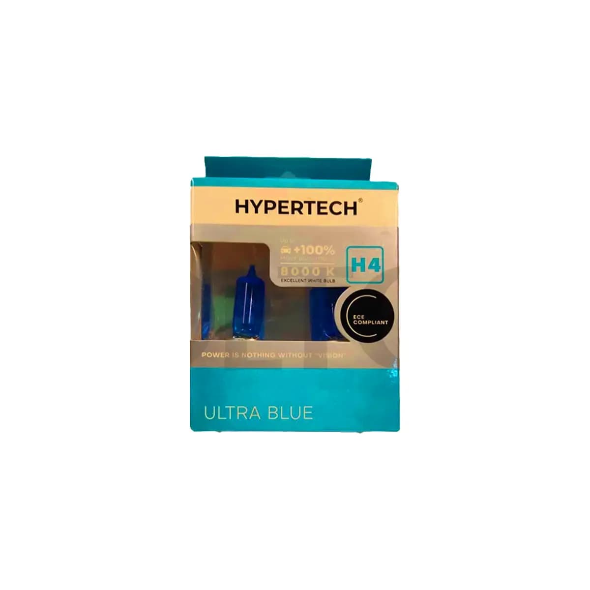 لامپ H4 سه خار 100/90W 12V زرد افزایشی 100% هایپرتک HYPERTECH — تصویر ۴
