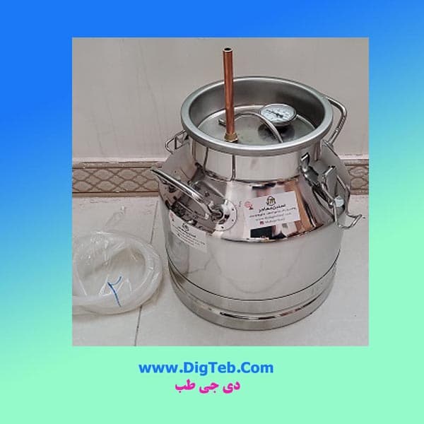 دیگ بخار استیل ترک 30لیتری — تصویر ۲