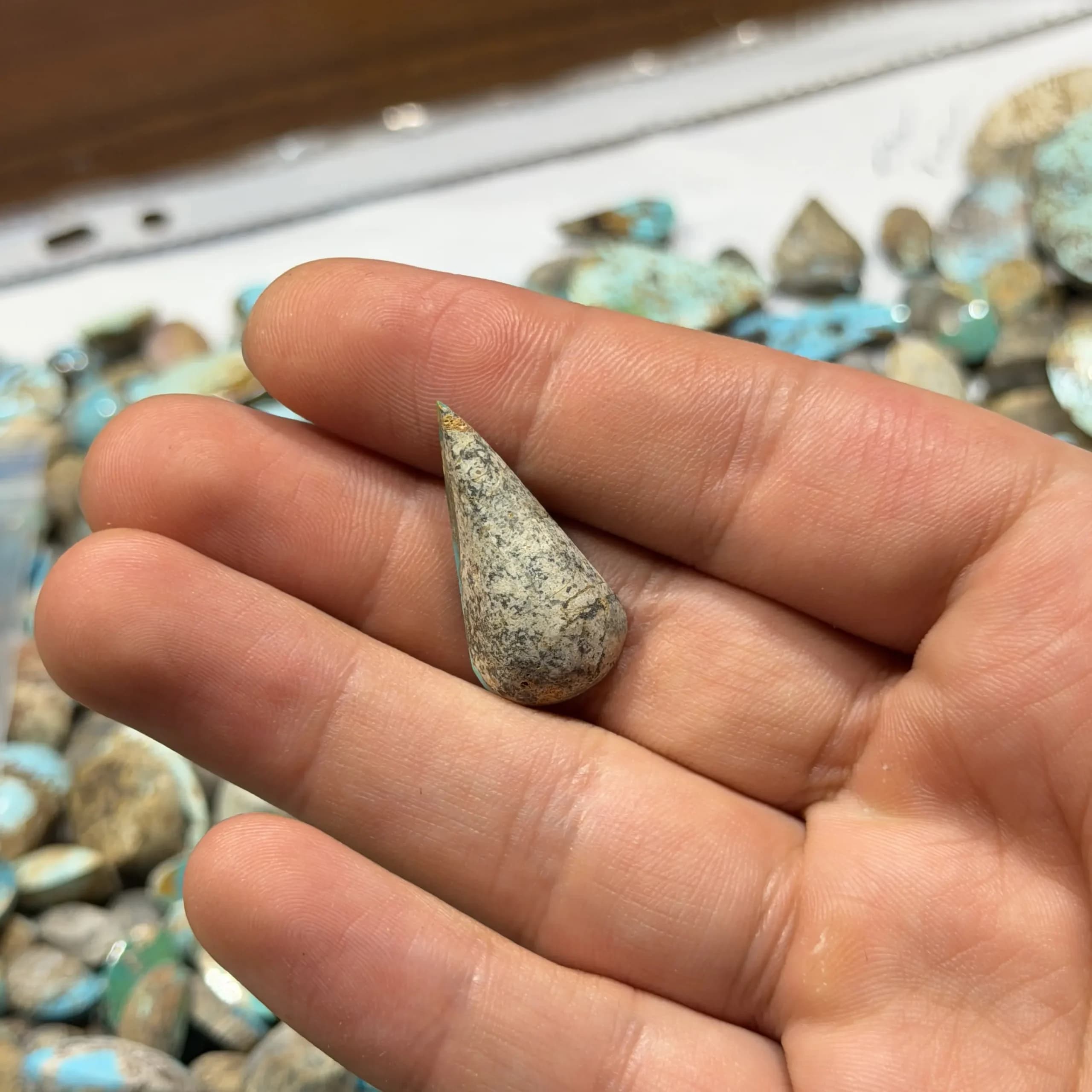 فیروزه اصل نیشابوری طبیعی و معدنی کد2639 — تصویر ۲