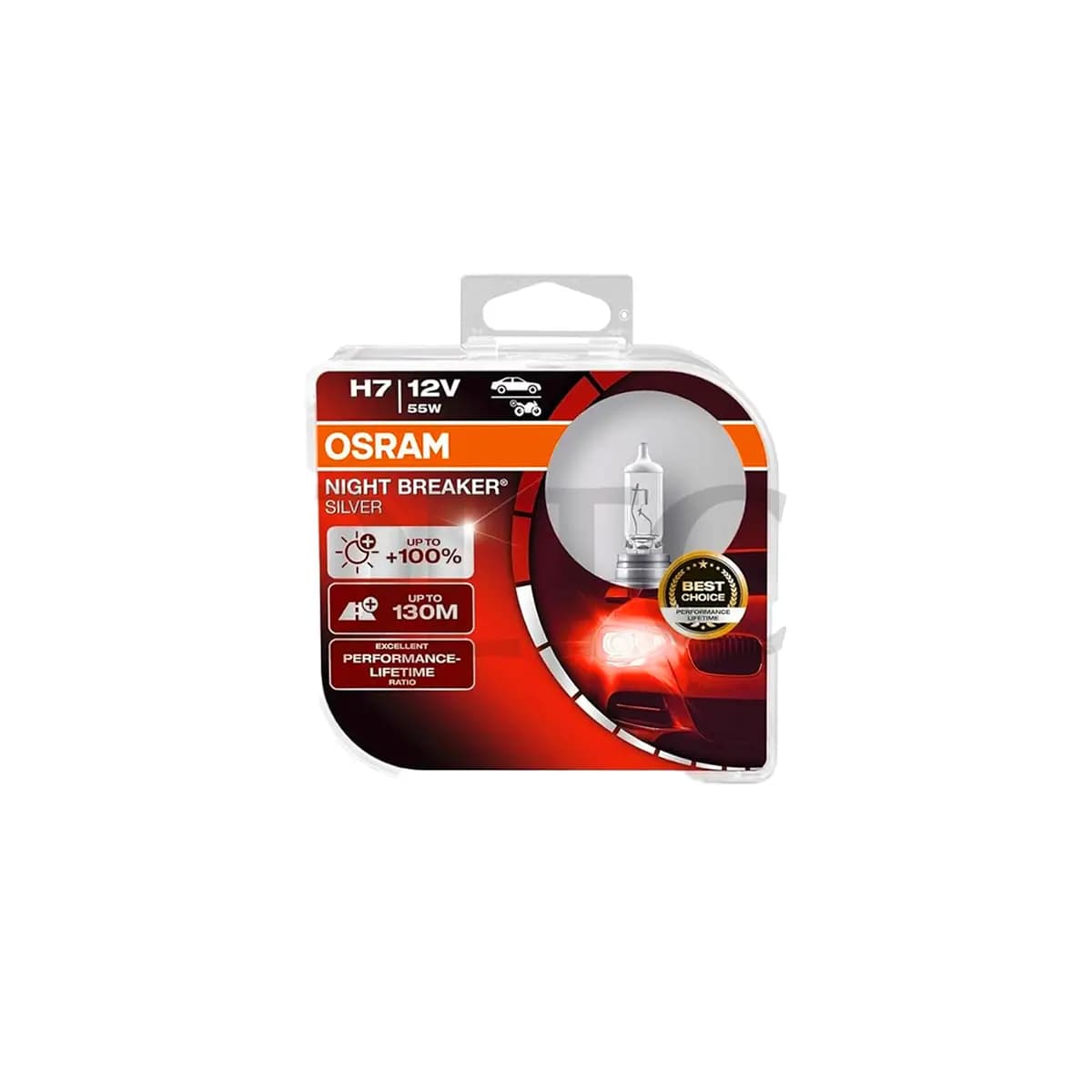 لامپ H7 پرشیایی اسرام silver star 100% OSRAM — تصویر ۲