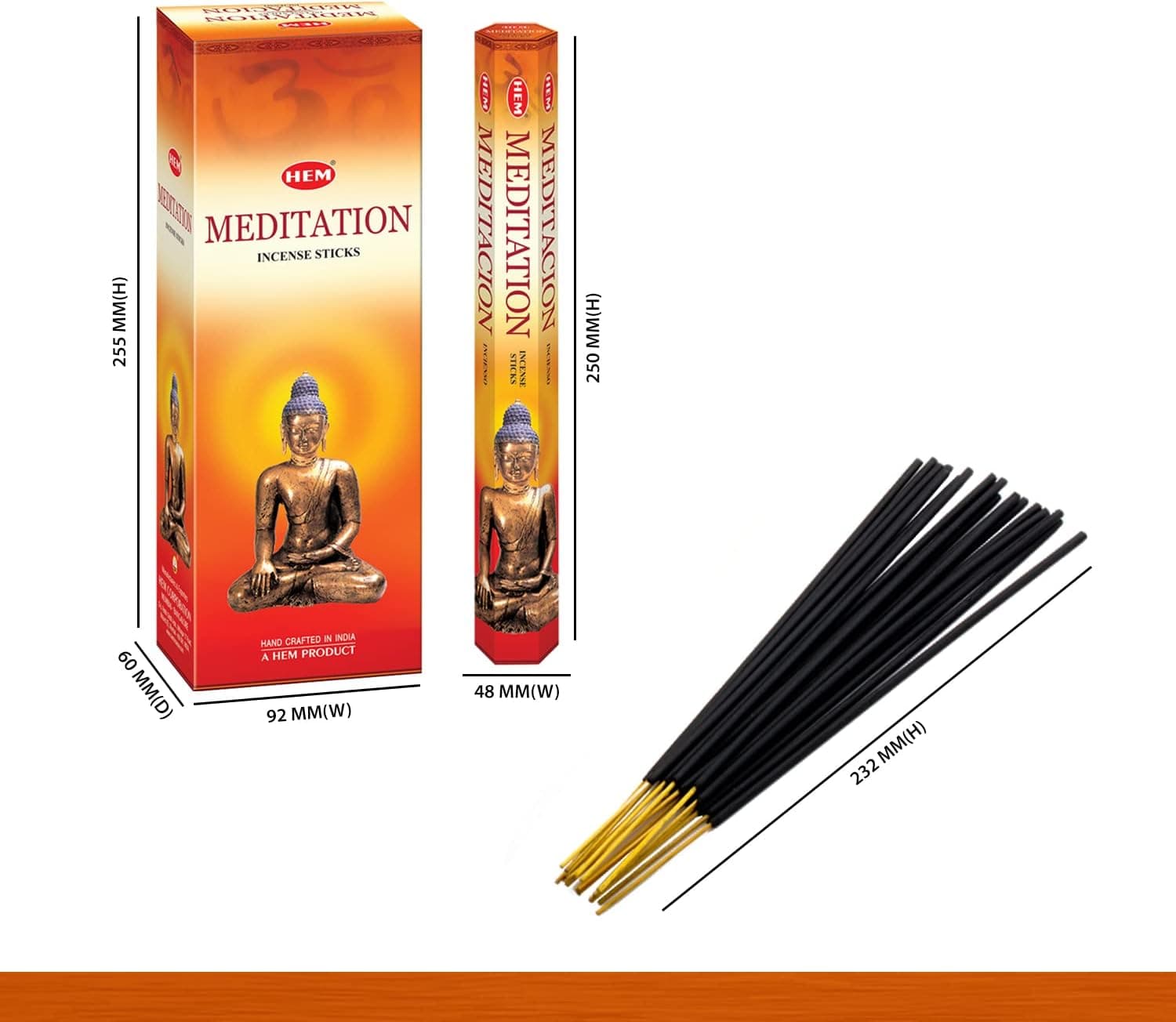 عود خوشبو کننده هم HEM مدل مدیتیشن (مراقبه) Meditation — تصویر ۳