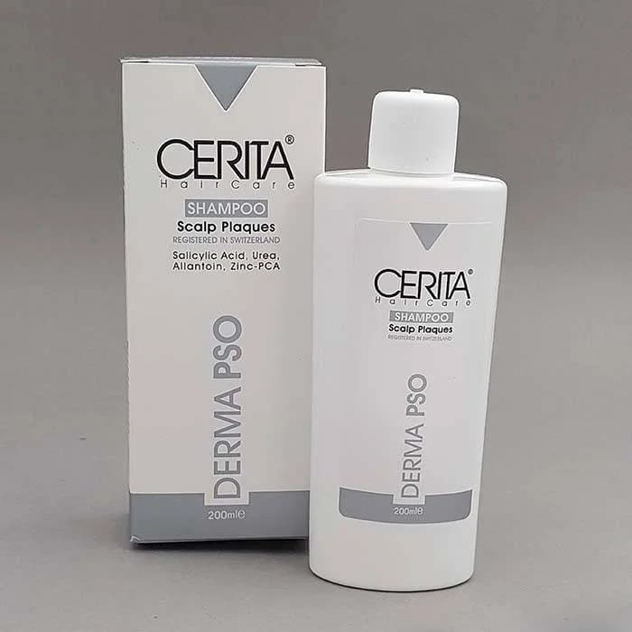شامپو کف سر پوسته و خارش دار سریتا CERITA Derma PSO حجم 200 میل