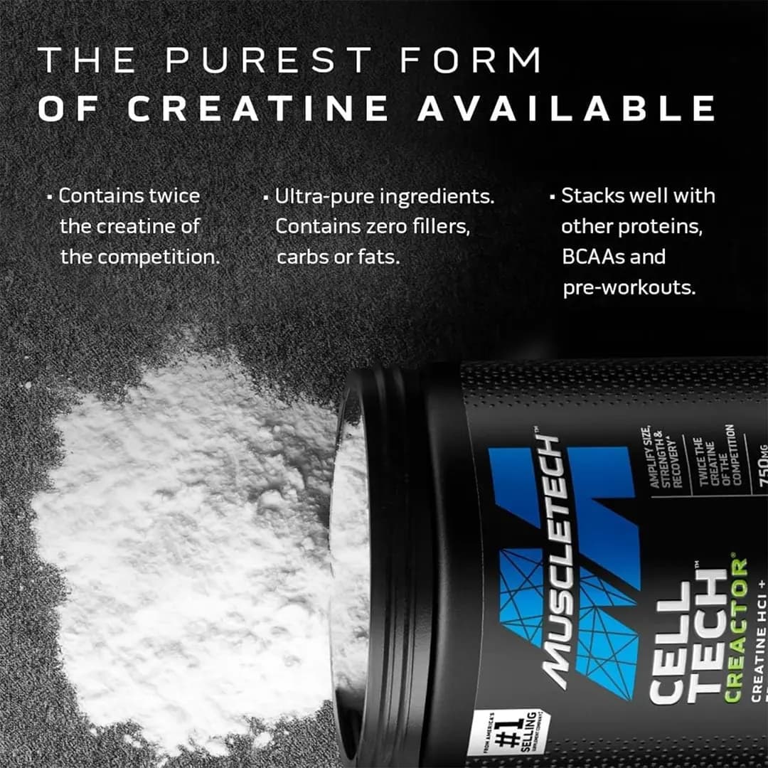 کراتین سل تک کرکتور ماسل تک – MuscleTech Cell-Tech Creactor — تصویر ۸