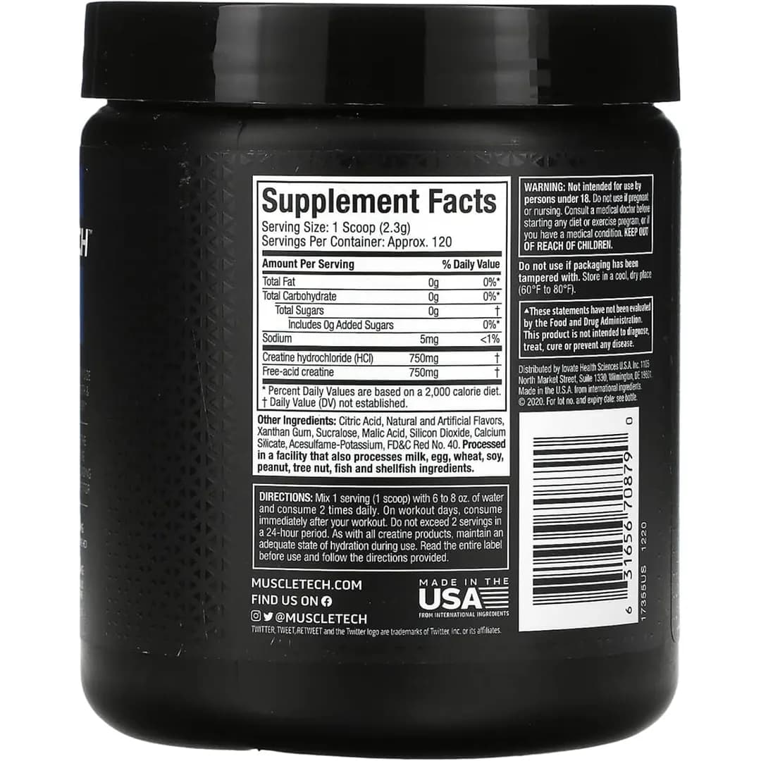 کراتین سل تک کرکتور ماسل تک – MuscleTech Cell-Tech Creactor — تصویر ۶